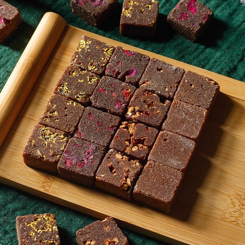 Flavored Sugar Cube Black Brown Cane Sugar Natural Sweetener