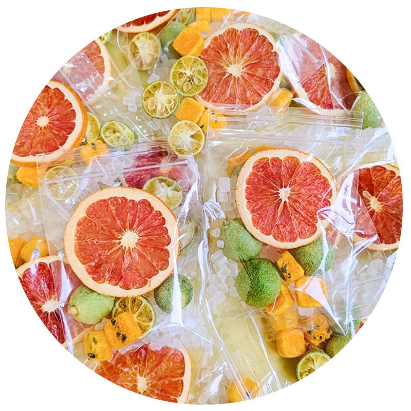 Freeze-Dried Fruit Tea Mix Loose-Leaf Cup Sachet Bags in Bulk Box Variety of Stylish Packaging Available in Bottle