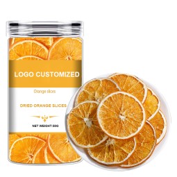 High Quality Dried Orange Slices Small Bottles Customized Logo Global Market Preserved Sweet Wholesaler Dehydrated Oranges Water