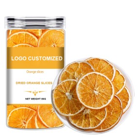 High Quality Dried Orange Slices Small Bottles Customized Logo Global Market Preserved Sweet Wholesaler Dehydrated Oranges Water