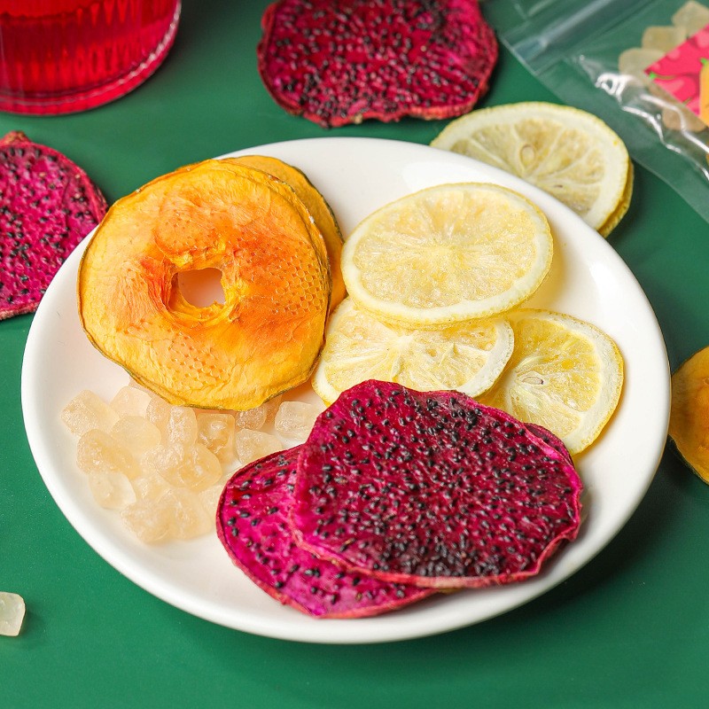 Free Shipping Wholesale Freeze-Dried Fruit Loose Tea Health Tea Bulk Boxes Cup Sachets Bottle Packaging Variety Styles Fruit Tea