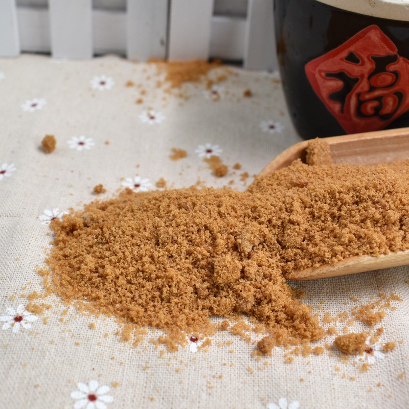 Handmade Old Brown Sugar Powdery Bulk Ginger Packaged Small Brown Sugar Bag Ancient Way Guangxi Primary Cane Sugar Powder