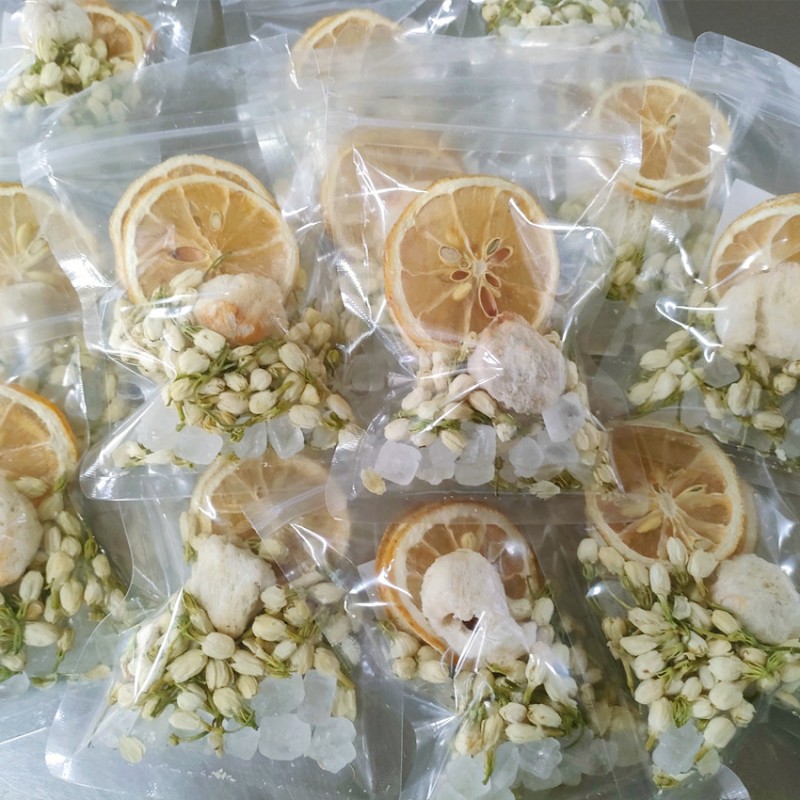 Wholesale Supply Assorted Flower Fruit Grapefruit Green Lime Passion Fruit Tea Mixed Fruits Tea