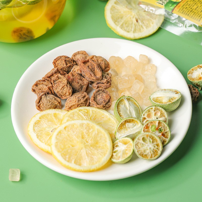 Wholesale Supply of Handmade Natural Mixed Fruit Tea Cubes Dried Fruits and Flowers Infused with Sugar