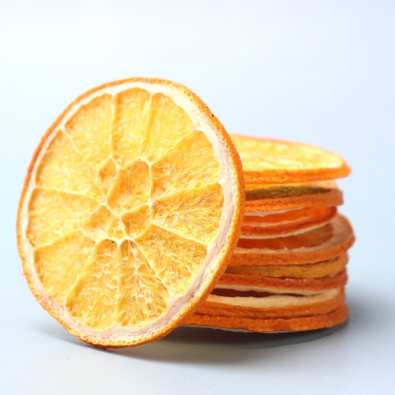 Wholesale Factory Price Sliced Sweet Tasted Chinese Dried Oranges FD Dried Orange Lemon Tea Brew Drink Bulk Supply