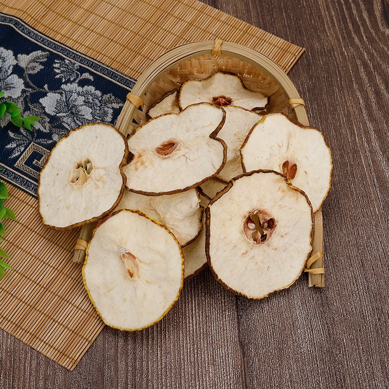 China Factory Direct Healthy Sweet Dried Snow Pear Slices Wholesales Dry Processed Bulk Packaged Tea Preserved Fruit Dehydrated