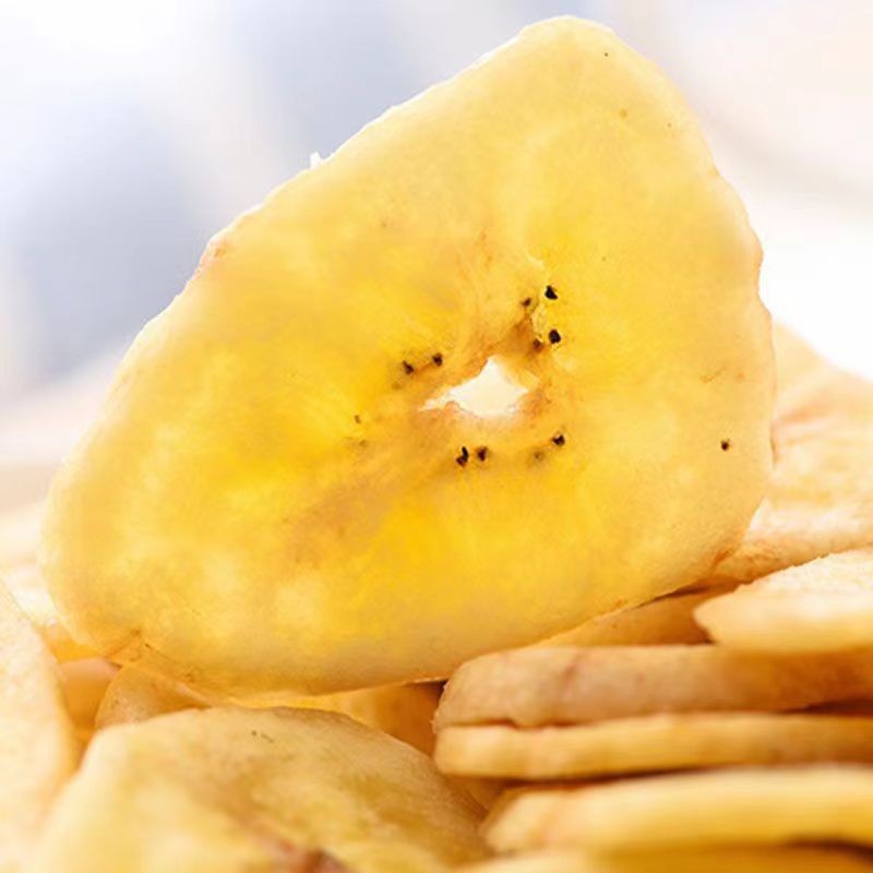 High Quality 100% Natural Sweet Dried Banana Chips Factory Price Wholesales FD Drying Dehydrated Snack Food Bulk Packaging