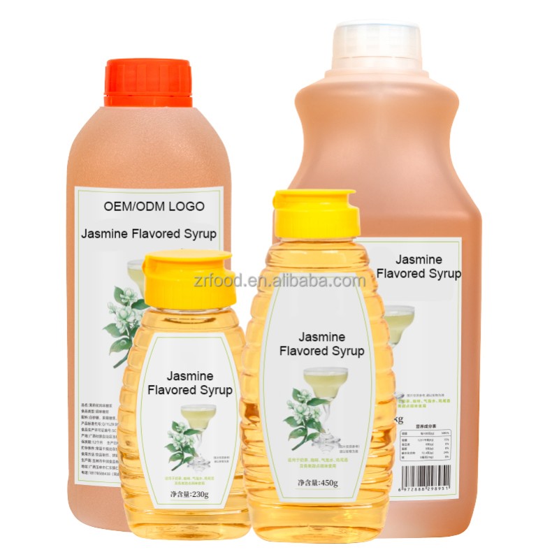 Professional Sugar Making Jamsine Flavor Sweetener Sugar Liquid Commercial Sugar Syrup for Wholesale