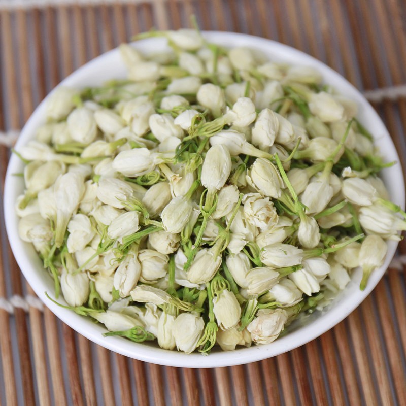 High Quality Raw Jasmine Green Tea Guangxi Heng County Loose Herbal Tea Natural Fragrance Various Bulk Boxes Cups Bottles Bags