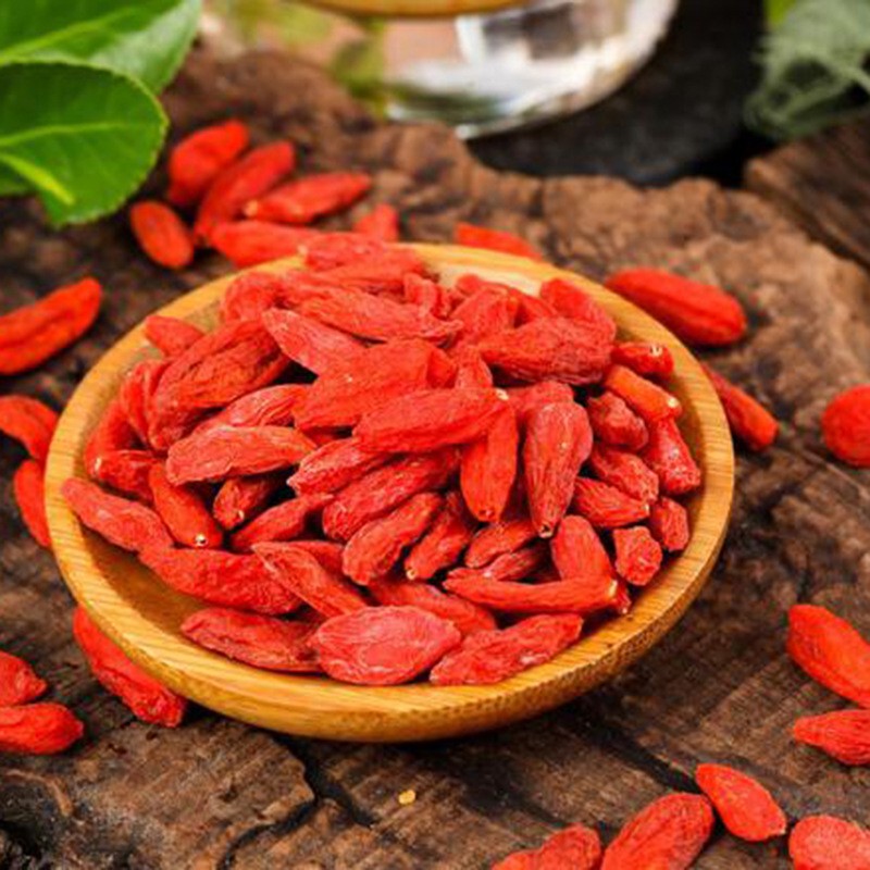 Wholesale High Quality Organic Chinese Dried Red Goji Berries Preserved Wolfberry with Sweet Taste Healthy Food for Humans