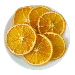 Wholesale Factory Price Sliced Sweet Tasted Chinese Dried Oranges FD Dried Orange Lemon Tea Brew Drink Bulk Supply