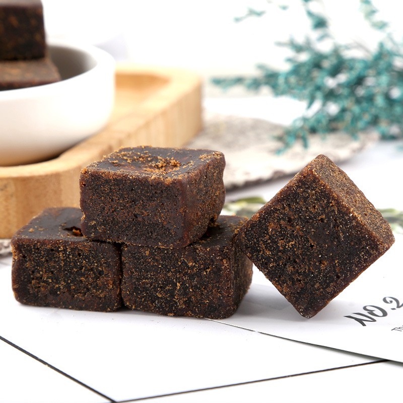 Factory Direct Original Taste Brown Sugar Cube Raw Cane Sugar Individual Packaging  From China
