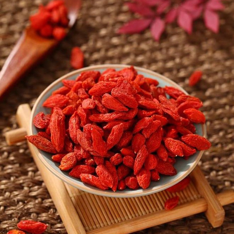 Wholesale High Quality Organic Chinese Dried Red Goji Berries Preserved Wolfberry with Sweet Taste Healthy Food for Humans