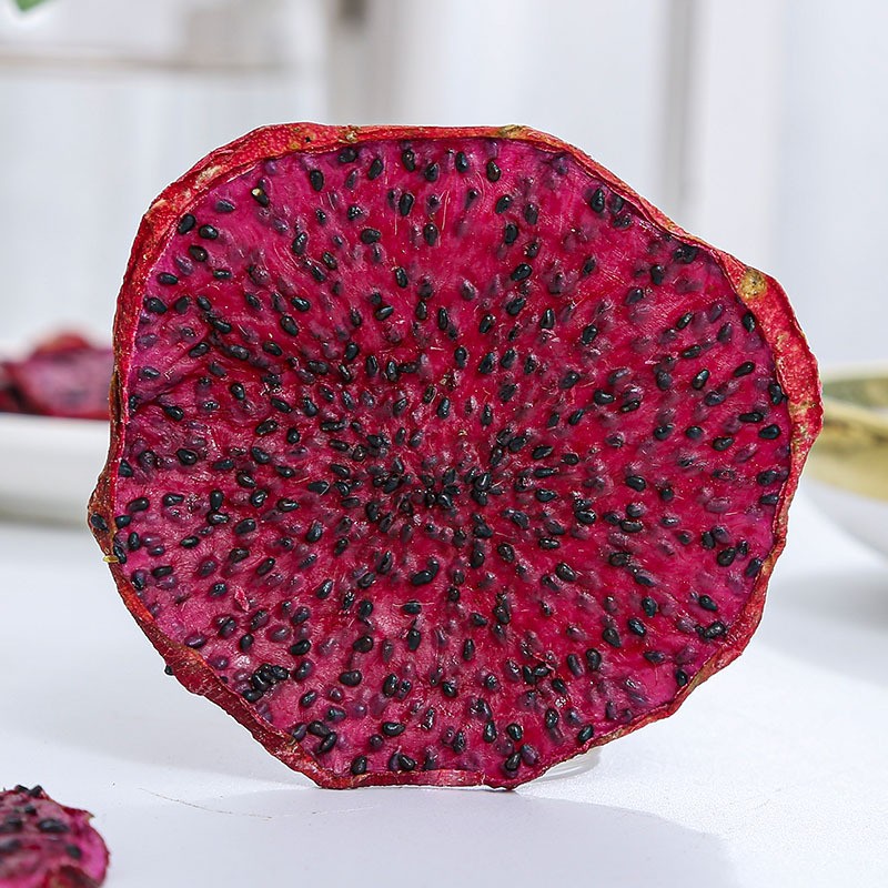 High Quality Dried Dragon Fruit Advanced Dehydration Process Sweet Taste Fruit Tea Wholesale Preserved with Water