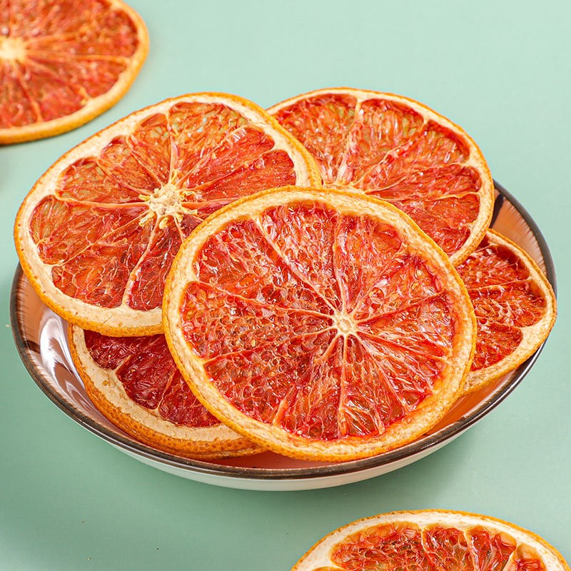 China Fruit Tea Factory Wholesale Healthy Herbal Dried Grapefruit Peel Tea Rich Vitamin C Available Bag Bulk Box Cup Packaging