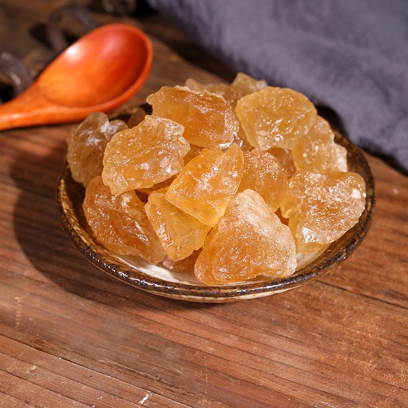 Factory Priced Seasonings Yellow Rock Sugar Crystals Refined Brown Sugar Baking Candy Bottle Packed Cane Sugar Wholesale