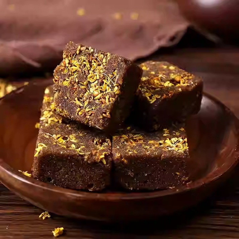 Flavored Sugar Cube Black Brown Cane Sugar Natural Sweetener