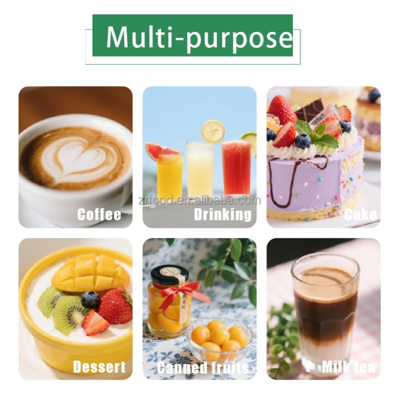 Professional Sugar Making Factory Offer Spearmint Flavor Sweetener Sugar Liquid