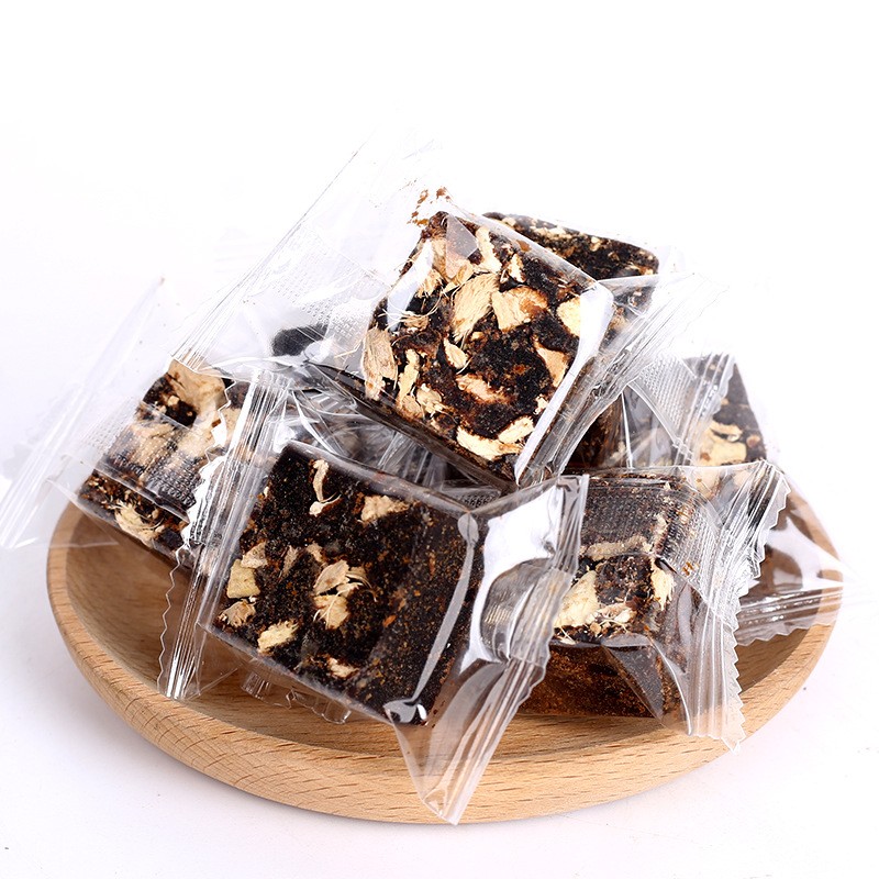 Handmade Brown Sugar Cube Original Raw Bulk Rose Packaged Small and Brown Sugar Bag Ancient Way Guangxi Primary Cane Sugar