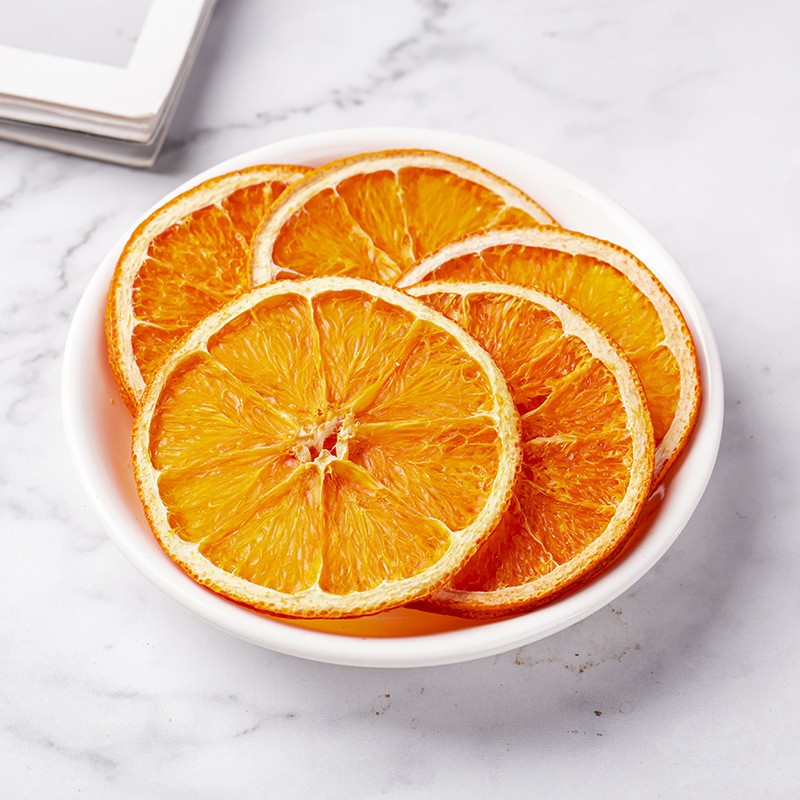 Wholesale Factory Price Sliced Sweet Tasted Chinese Dried Oranges FD Dried Orange Lemon Tea Brew Drink Bulk Supply
