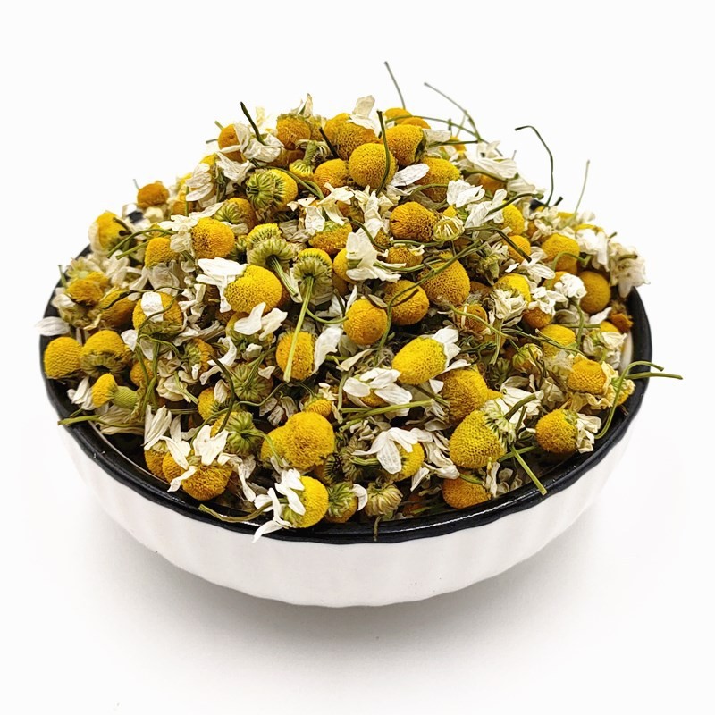 2025 Direct Supply of Bulk Chamomile Dried Flowers Petals Slimming Tea with Foam Base Wholesale Raw Processing Blooming Tea