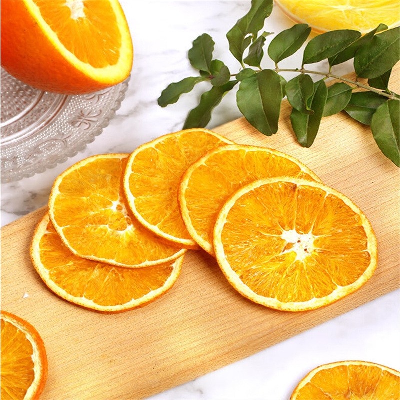 High Quality Dried Orange Slices Small Bottles Customized Logo Global Market Preserved Sweet Wholesaler Dehydrated Oranges Water