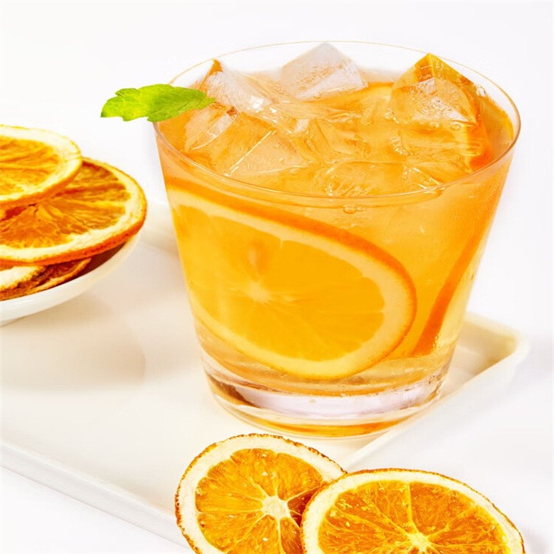 Wholesale Factory Price Sliced Sweet Tasted Chinese Dried Oranges FD Dried Orange Lemon Tea Brew Drink Bulk Supply