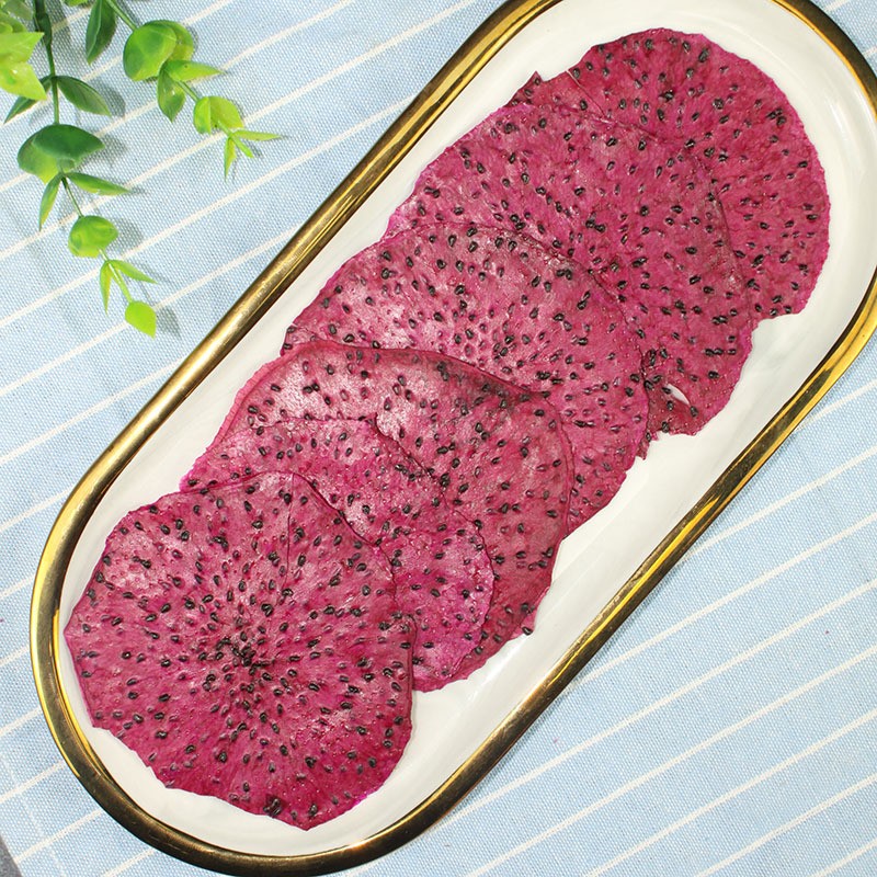 High Quality Dried Dragon Fruit Advanced Dehydration Process Sweet Taste Fruit Tea Wholesale Preserved with Water