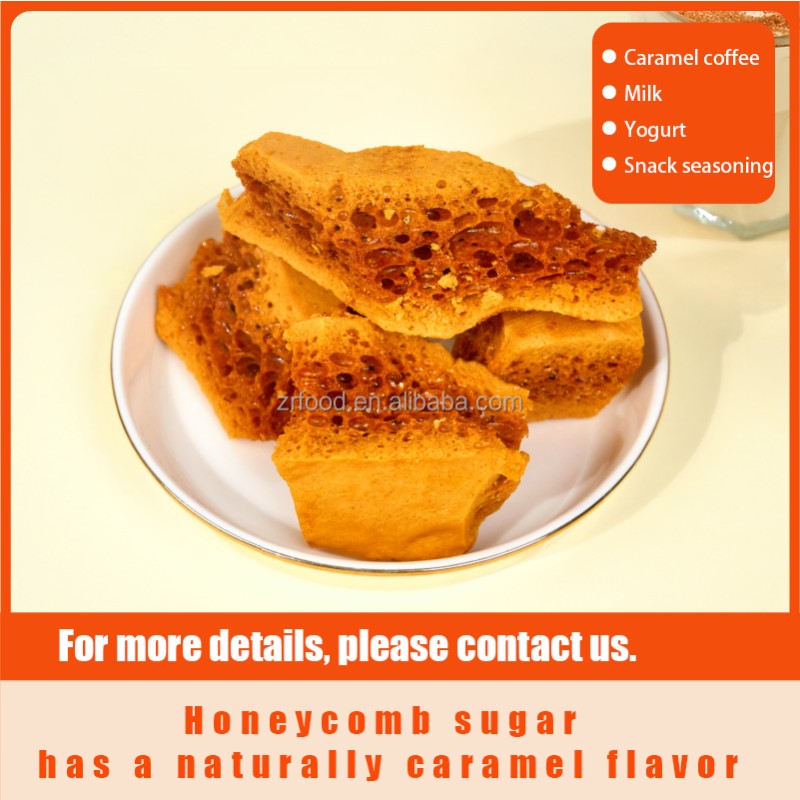 Zhongrun ISO HACCP Certificated Hot Selling Raw Honeycomb Honey Brown Sugar Candy for Drinking