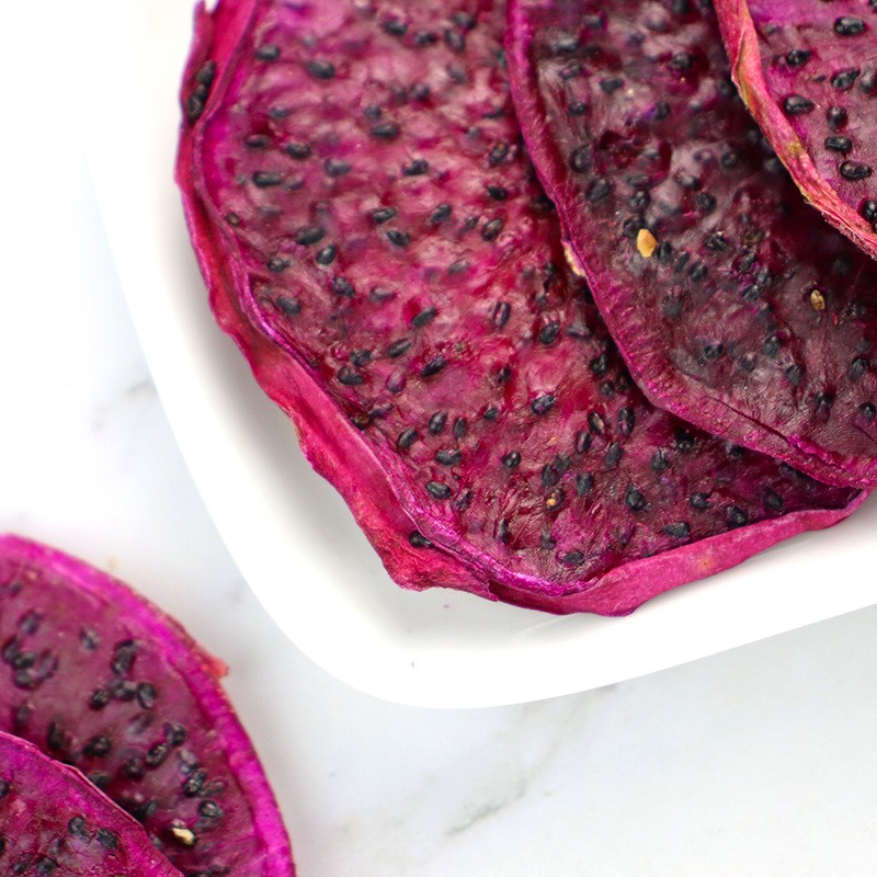 High Quality Dried Dragon Fruit Advanced Dehydration Process Sweet Taste Fruit Tea Wholesale Preserved with Water