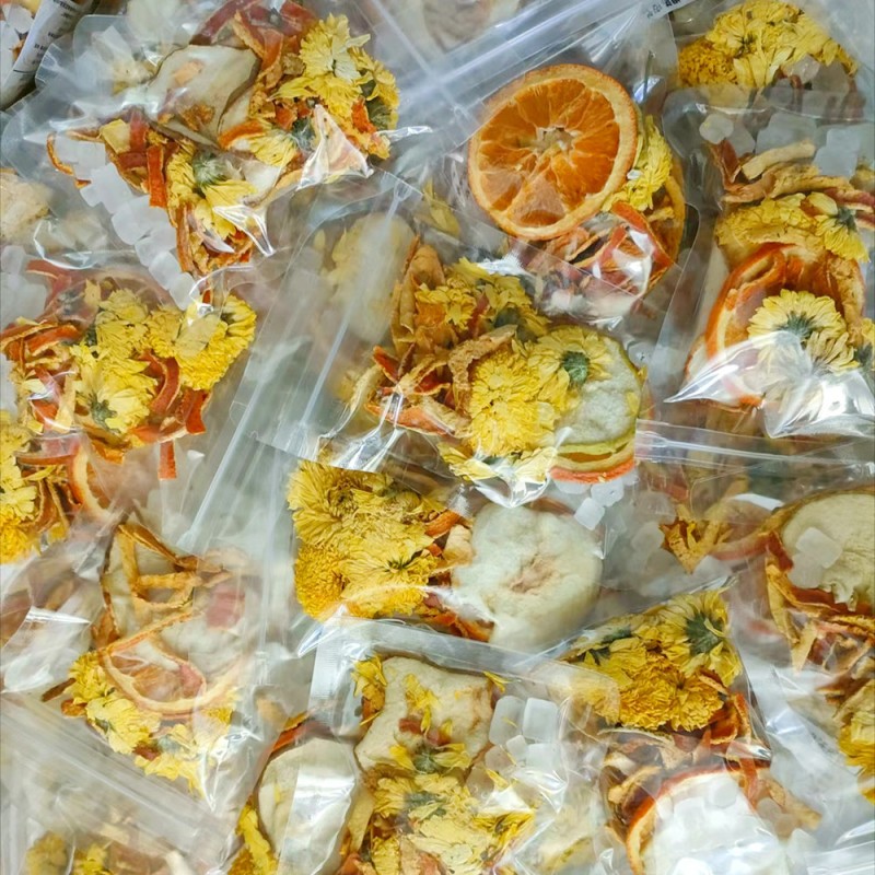 Freeze-Dried Fruit Tea Loose-Leaf Flower Mixed Tea Bag in Bulk Box Cup Sachet Bottle Packaging Variety of Styles
