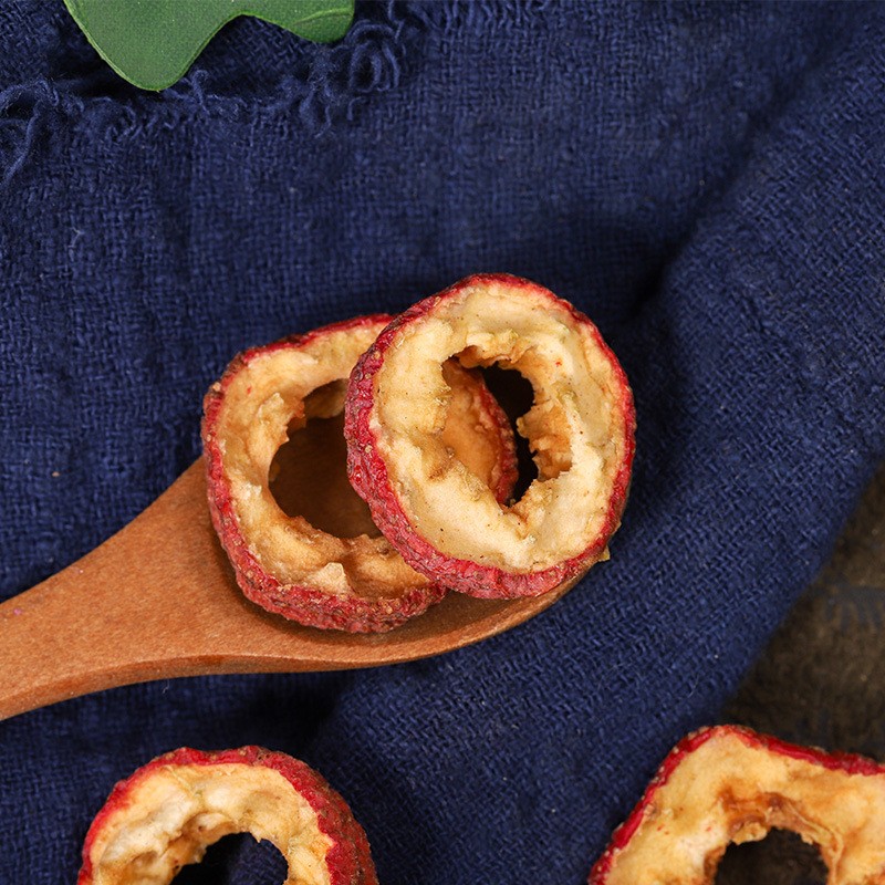 Organic Dried Chinese Hawthorn Slices Healthy Food from Fruit Tea Supplier for Tea Cooking-Bulk Packed with Preservation Process