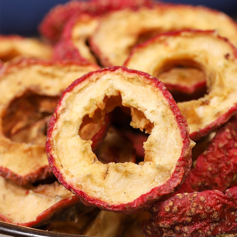 Organic Dried Chinese Hawthorn Slices Healthy Food from Fruit Tea Supplier for Tea Cooking-Bulk Packed with Preservation Process