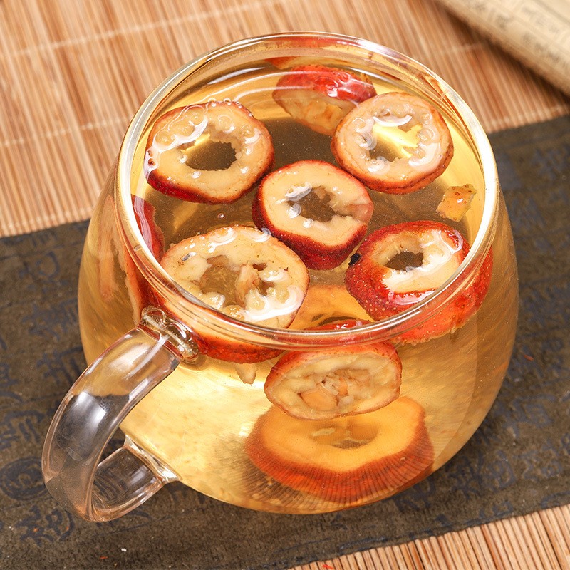 Organic Dried Chinese Hawthorn Slices Healthy Food from Fruit Tea Supplier for Tea Cooking-Bulk Packed with Preservation Process