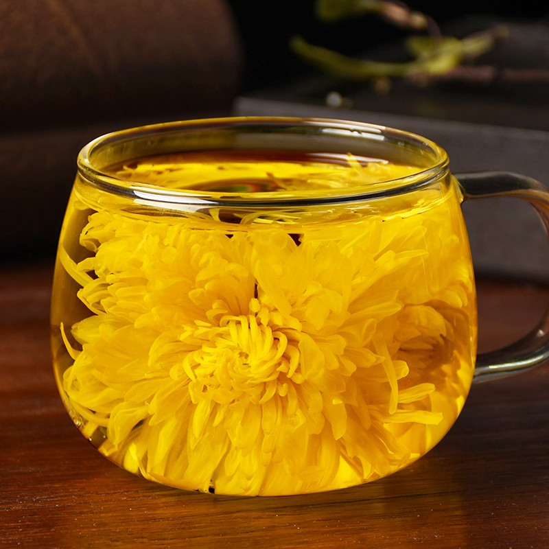 Popular Healthy Chrysanthemum Blossom Tea Factory Wholesales Chinese Flower Tea Food Beverage in Bag Packaging