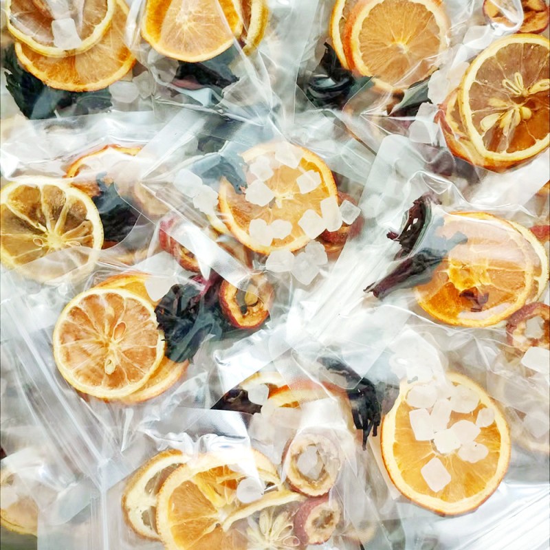 Freeze-Dried Fruit Tea Loose-Leaf Flower Mixed Tea Bag in Bulk Box Cup Sachet Bottle Packaging Variety of Styles