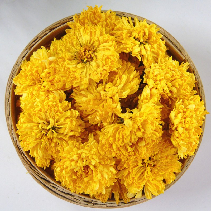 Popular Healthy Chrysanthemum Blossom Tea Factory Wholesales Chinese Flower Tea Food Beverage in Bag Packaging