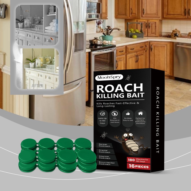 Roach Bait Factory - Mild Formula Safe Odorless Insect Trap