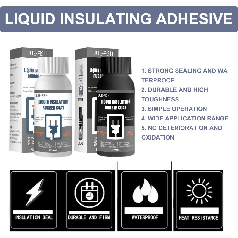 Insulation Adhesive Supplier - Flame Retardant Waterproof Liquid Rubber Glue