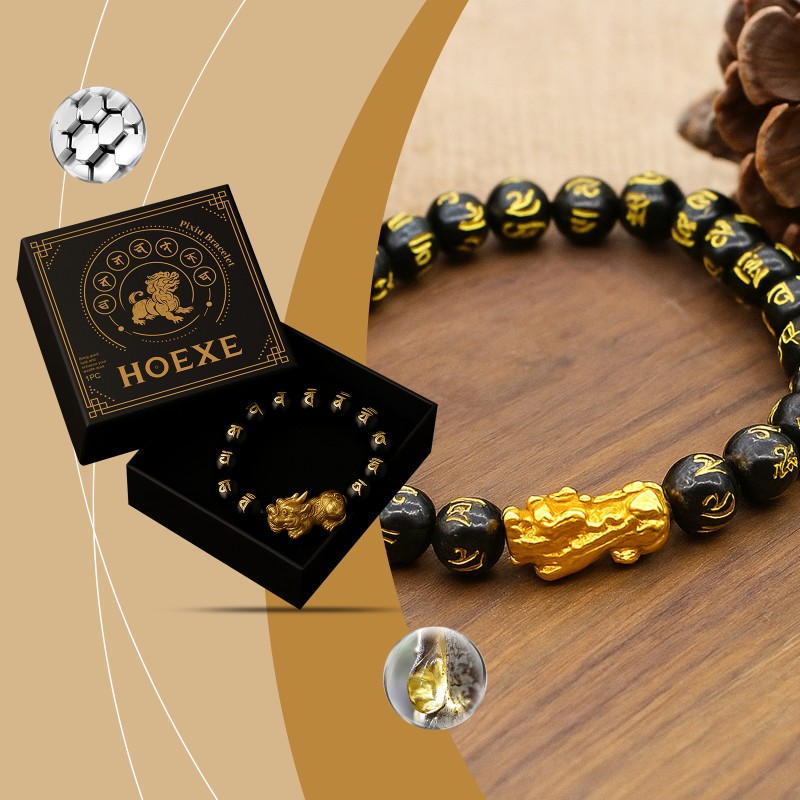 Pixiu Bracelet Factory - Chinese Style Wealth Luck Black Bracelet
