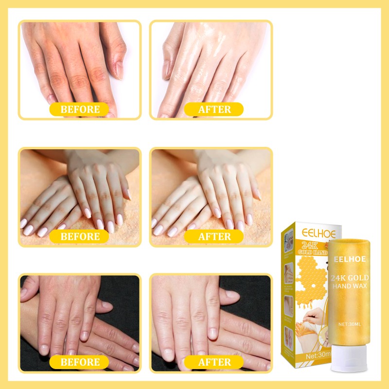Hand Peel Mask Manufacturer - Gold Exfoliating Whitening Moisturizing Mask