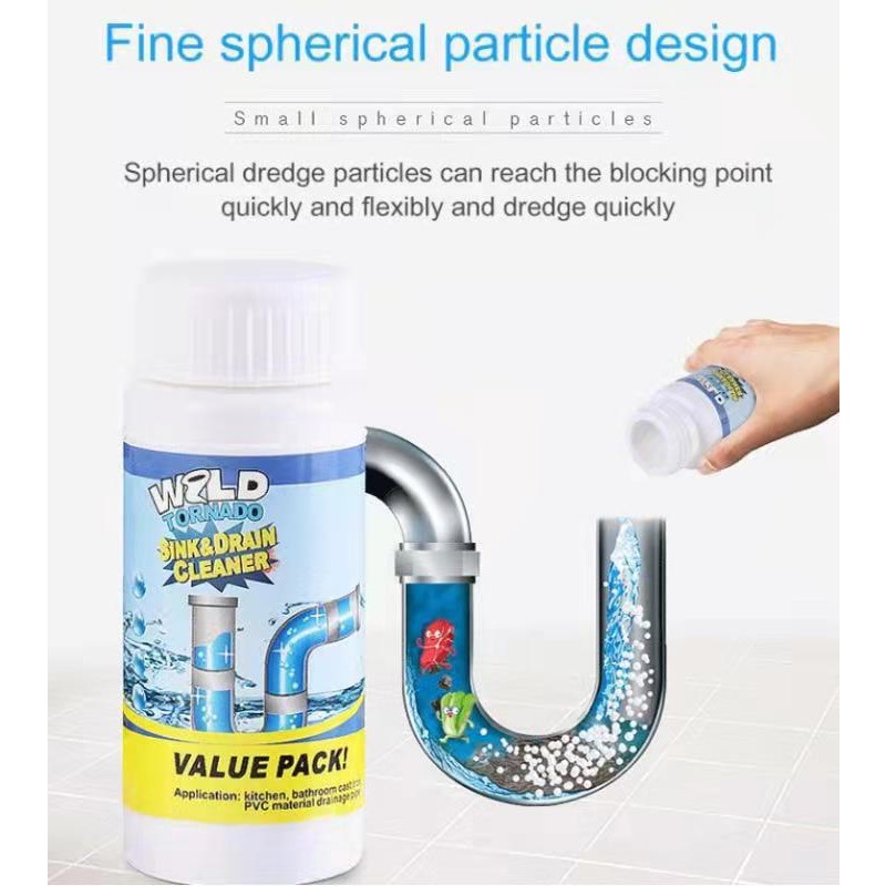 Drain Cleaner Factory - Wholesale Pipe Dredging Powder for Sink Toilet