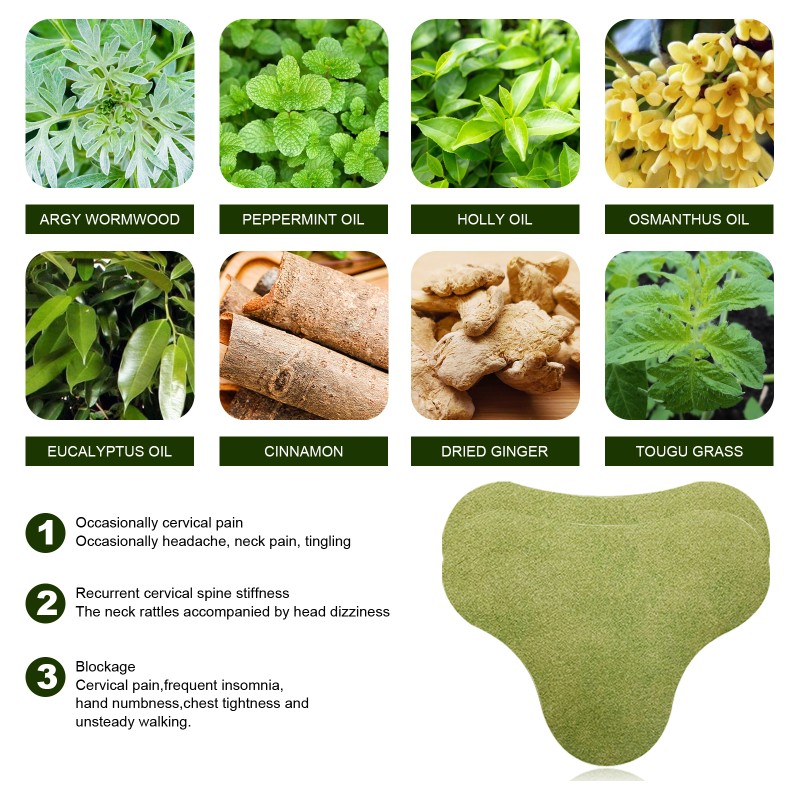 Neck Patch Factory - Moxibustion Plaster Cervical Pain Soothing