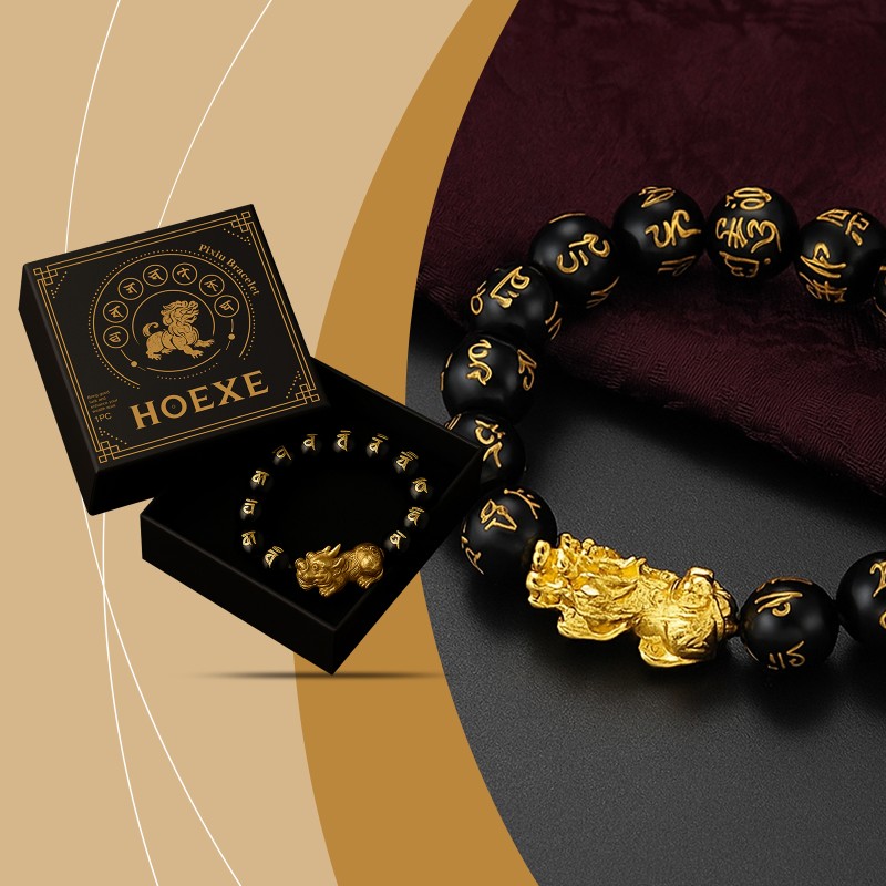 Pixiu Bracelet Factory - Chinese Style Wealth Luck Black Bracelet