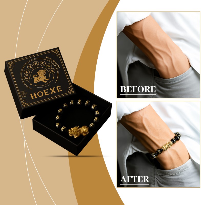Pixiu Bracelet Factory - Chinese Style Wealth Luck Black Bracelet