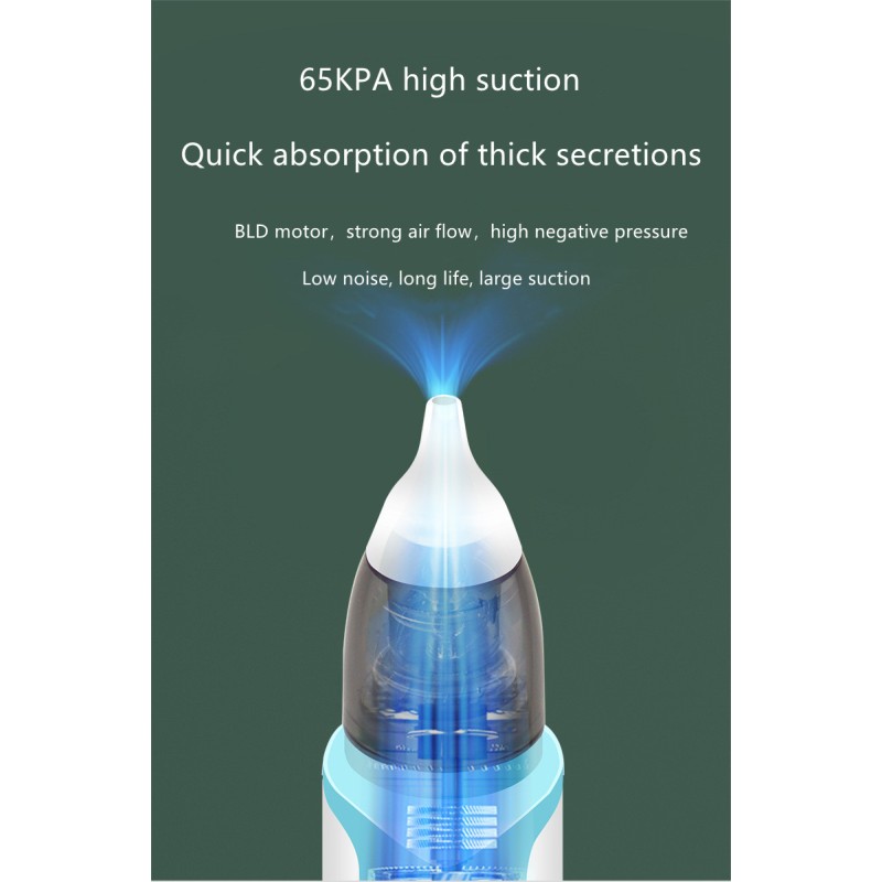 Baby Nose Cleaner Manufacturer - Rechargeable Silicone Nasal Aspirator