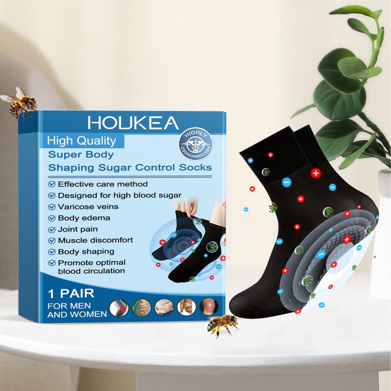 Medical Socks Supplier - Breathable Antislip Blood Circulation Socks