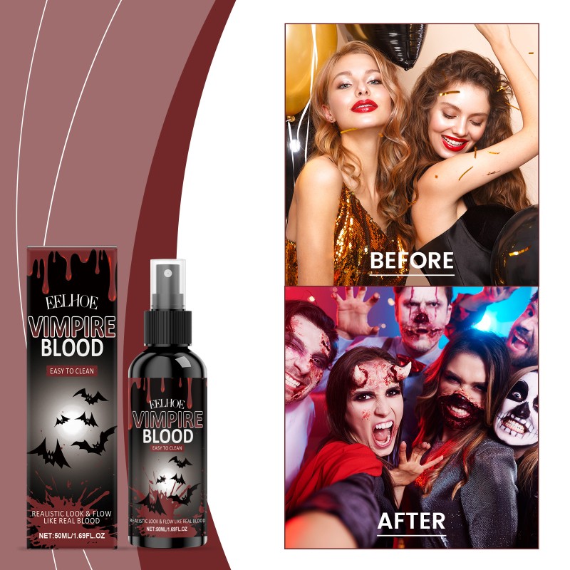 Halloween Makeup Factory - Fake Blood Cosplay Body Cosmetic Spray