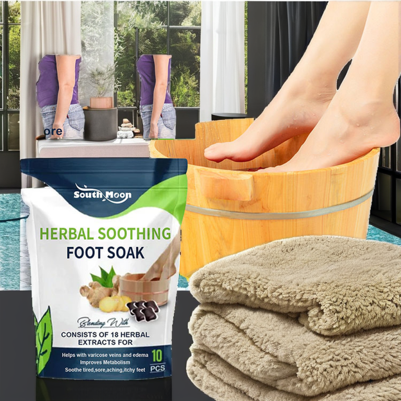 Foot Soak Factory - Herbal Detox Dehumidification Relief Pack