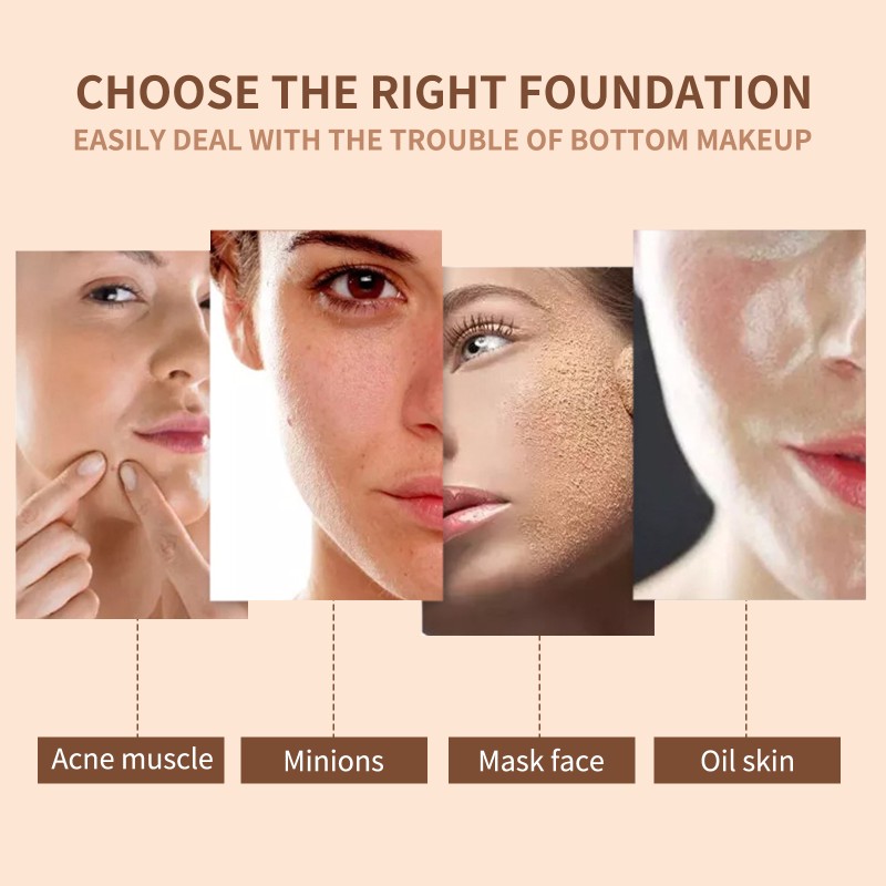 CC Cream Supplier - Mushroom Head Waterproof Brighten Foundation